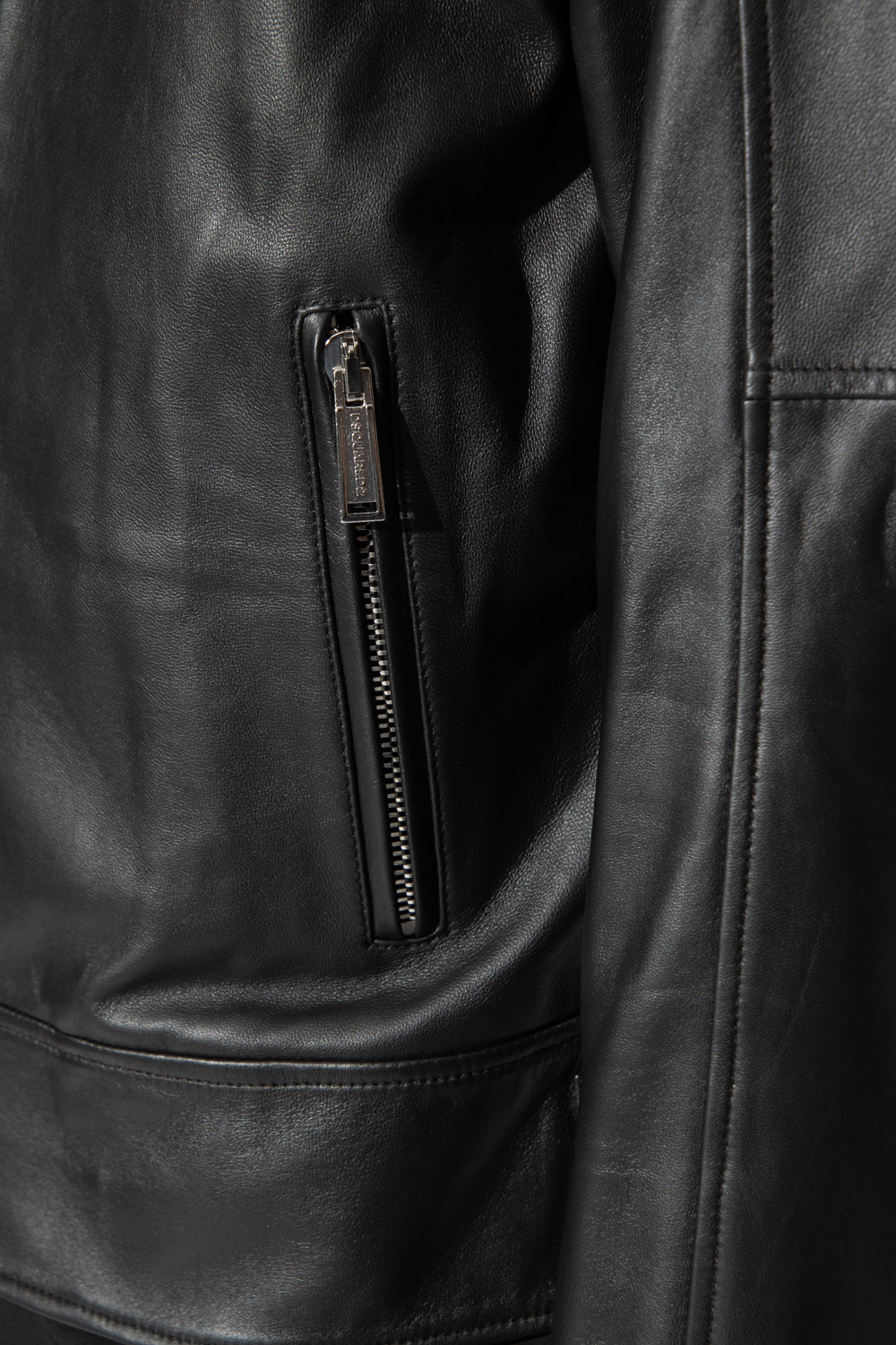 DUAL ZIP LEATHER JACKET – VUJA DÉ